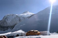 02A Panoramic View Of Mount Epperly, Mount Shinn, The Ridge Of Branscomb Peak And The Tents Of Mount Vinson Low Camp.jpg